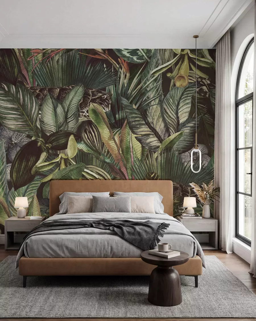 Papier peint photo Jungle mystérieuse u51884