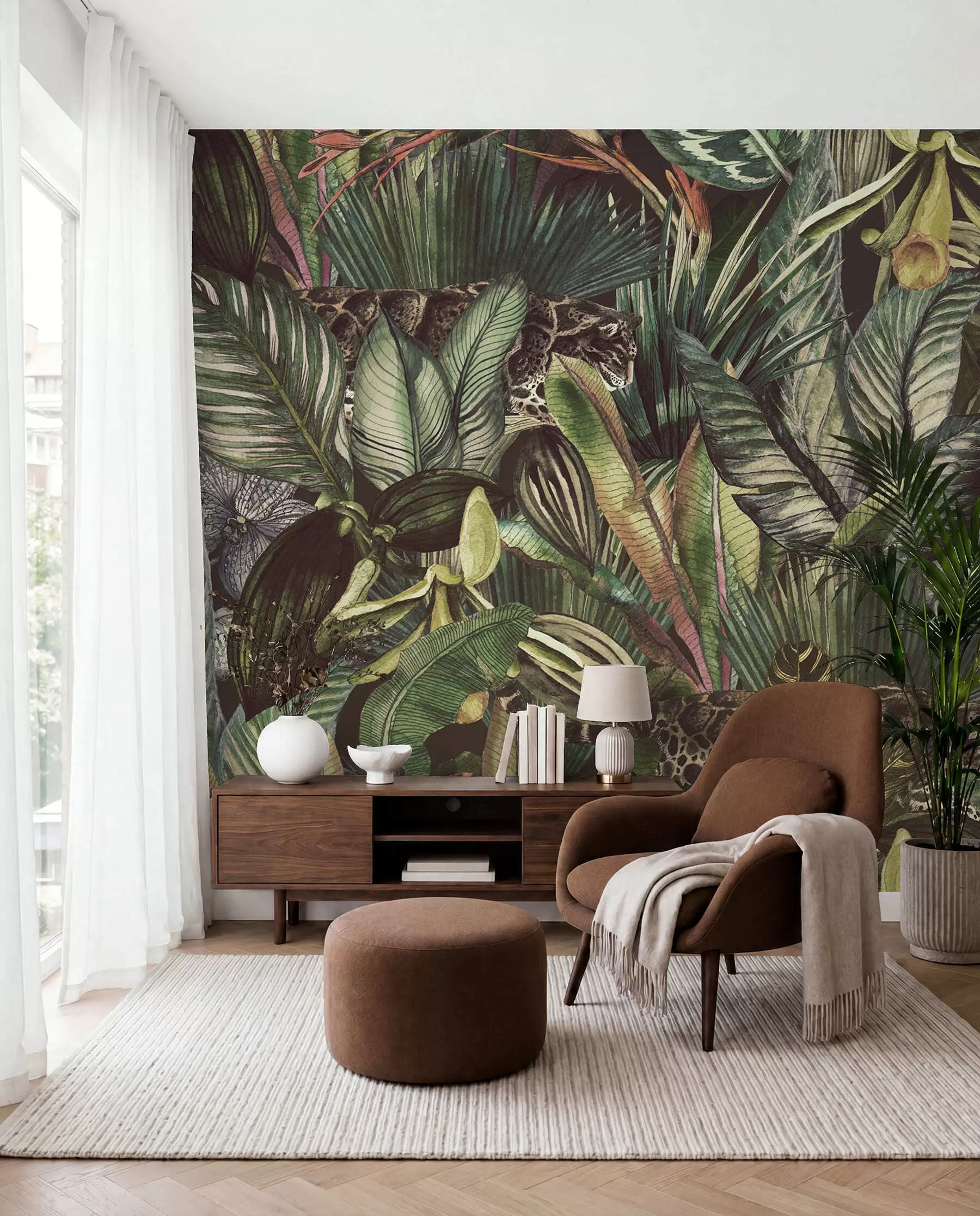 Fotobehang Mysterieuze jungle u51884