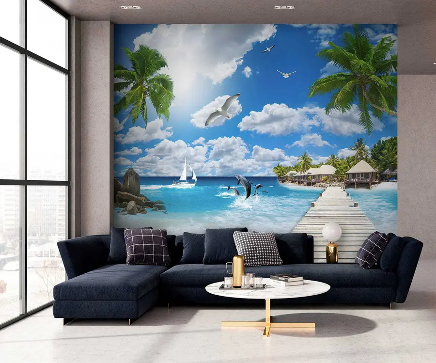 Fotobehang Paradijs eiland u06969