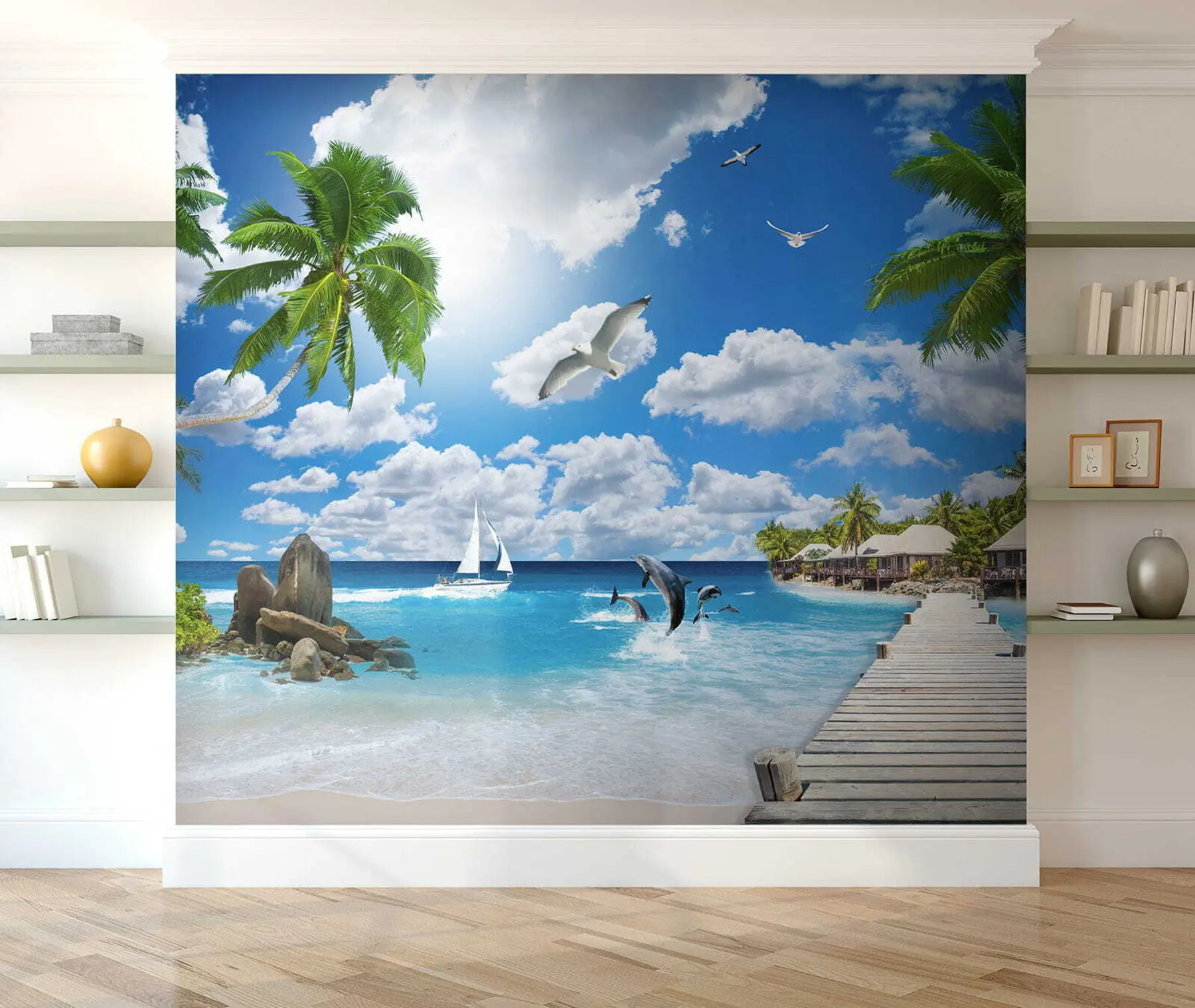 Fotobehang Paradijs eiland u06969
