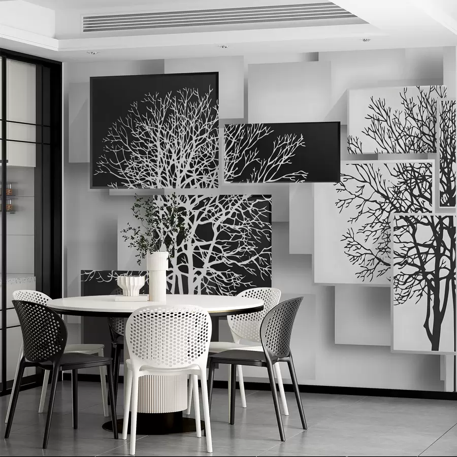 Fotobehang Yin Yan boom u09369