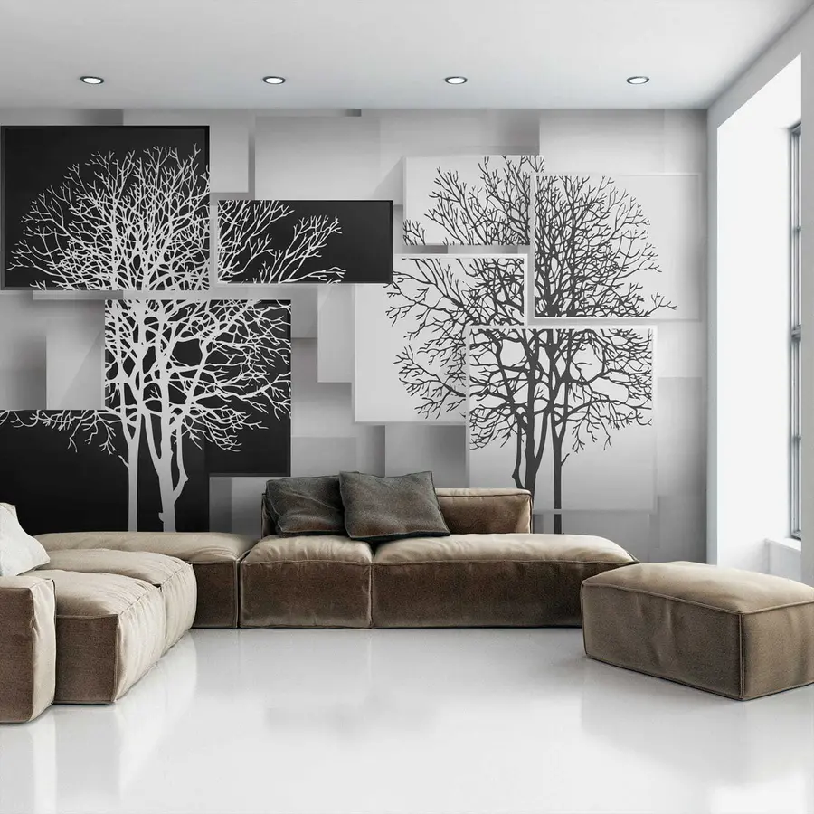 Fotobehang Yin Yan boom u09369