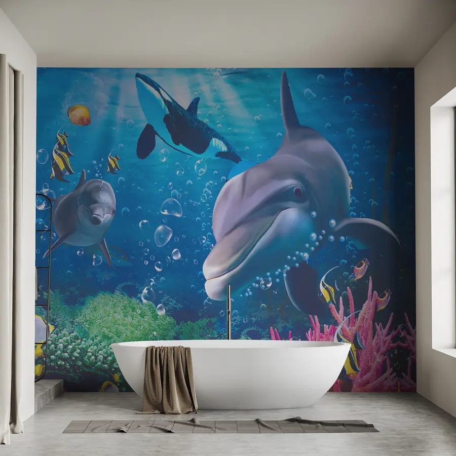 Papier peint photo Profondeurs sous-marines de l'océan u19252