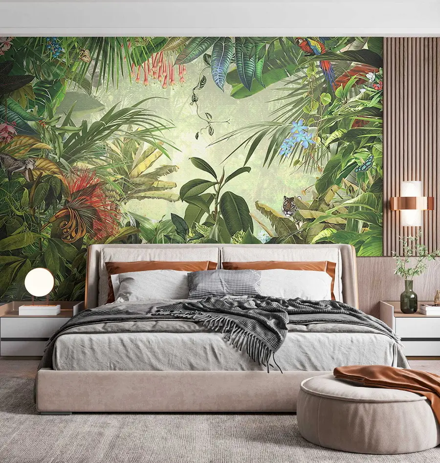 Fotobehang Tropische bladeren u29981