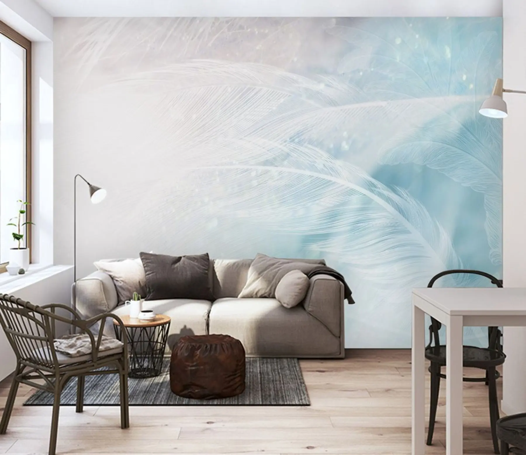 Papier peint photo La douceur des plumes u34954