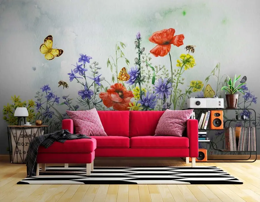 Fotobehang Zomers boeket u43104