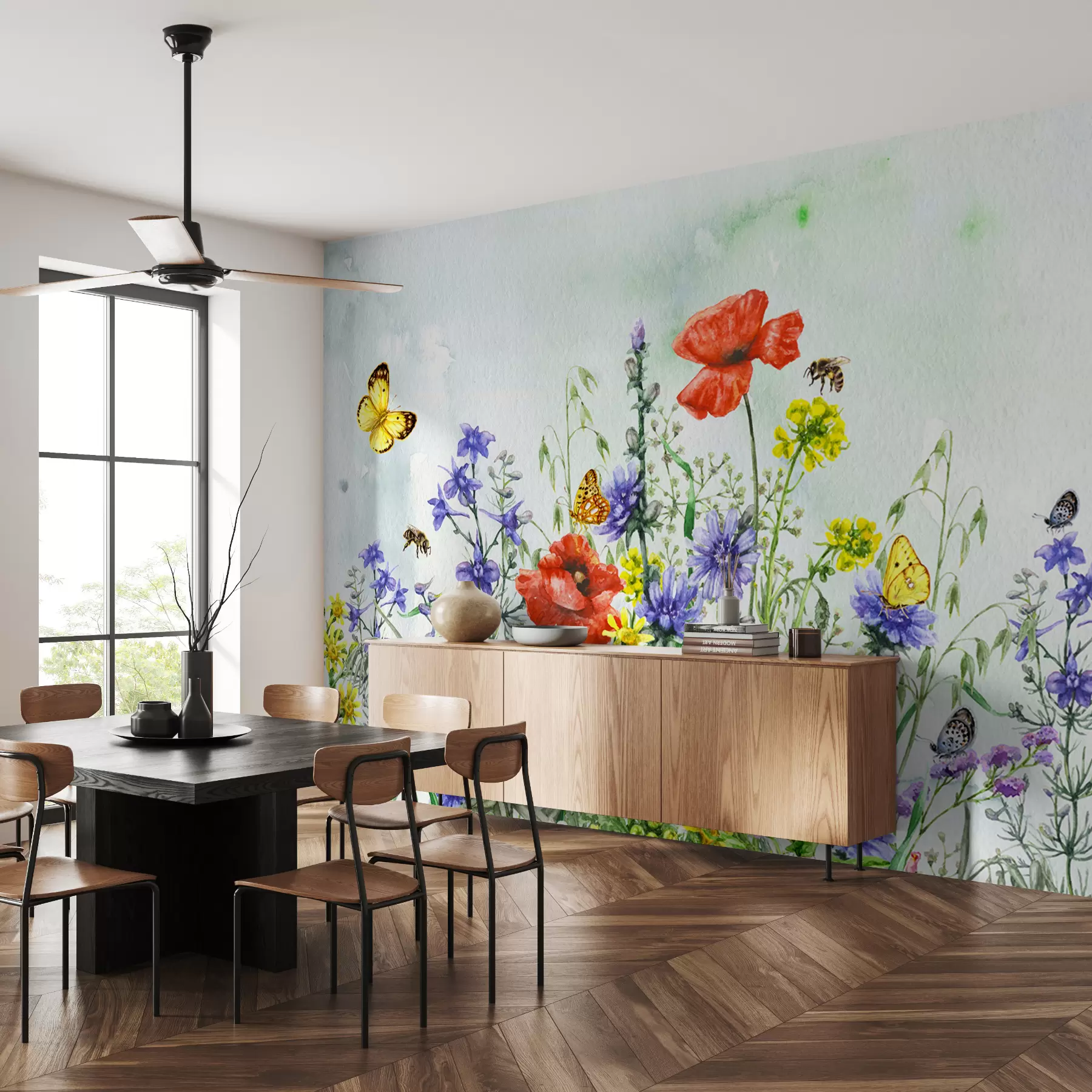 Fotobehang Zomers boeket u43104