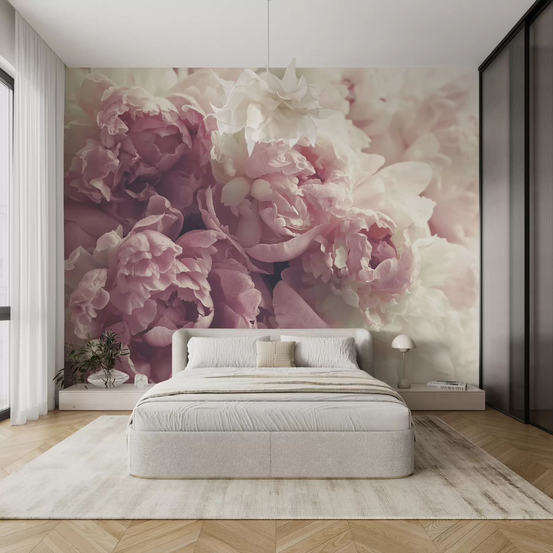  Peintures Pivoines fines u44746