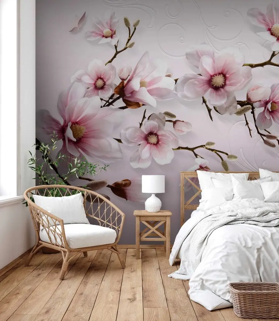 Fotobehang Bloeiende boom u47486