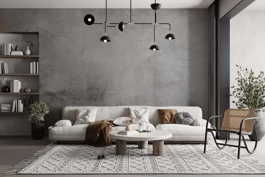 Fotobehang Betonnen muur u47663