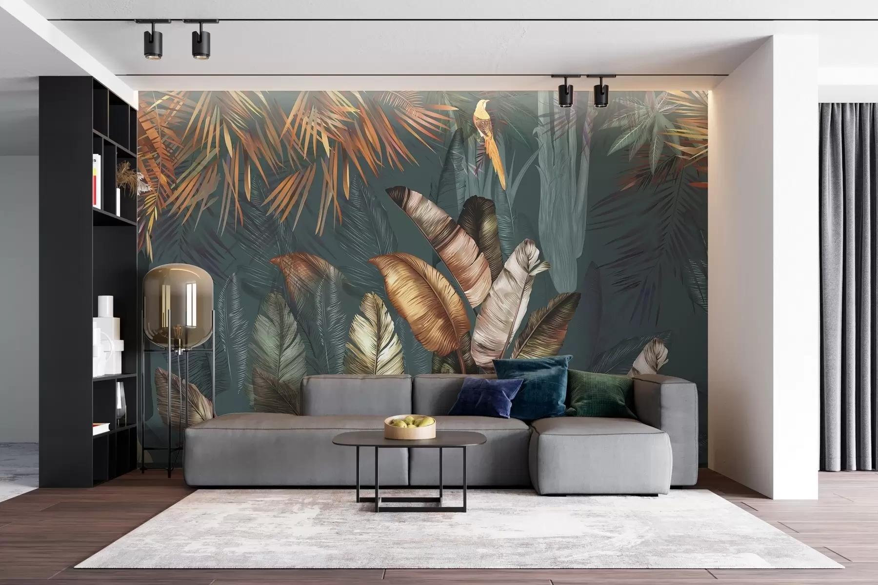 Fotobehang Heldere tropische jungle u50468