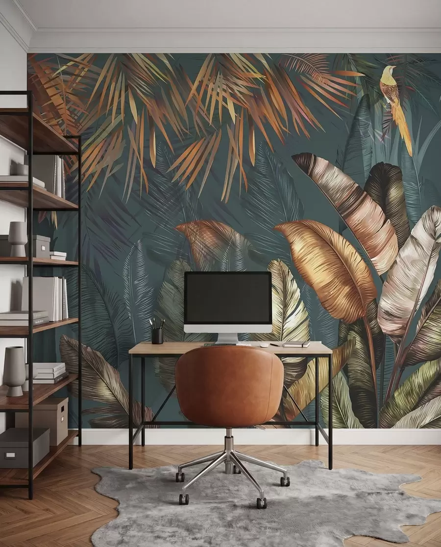 Fotobehang Heldere tropische jungle u50468