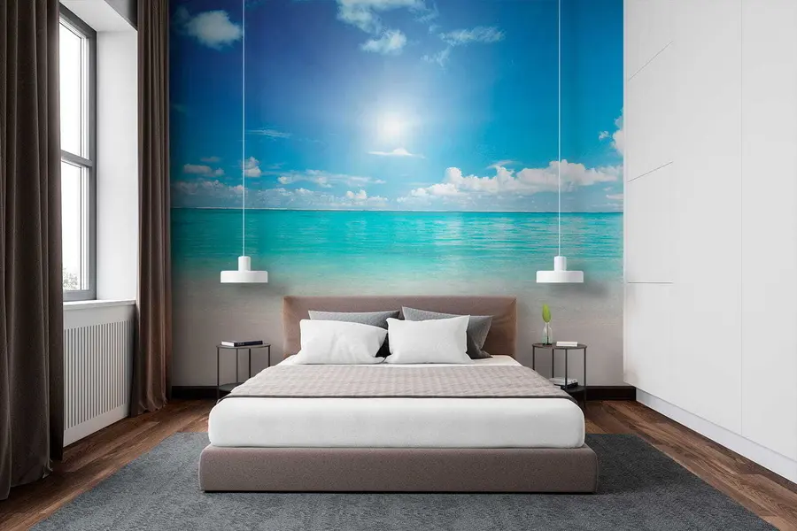 Fotobehang Op het vakantieoord u52628