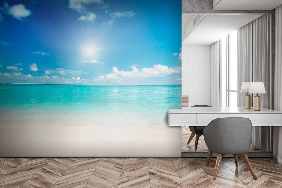 Papier peint photo Au centre de villégiature u52628