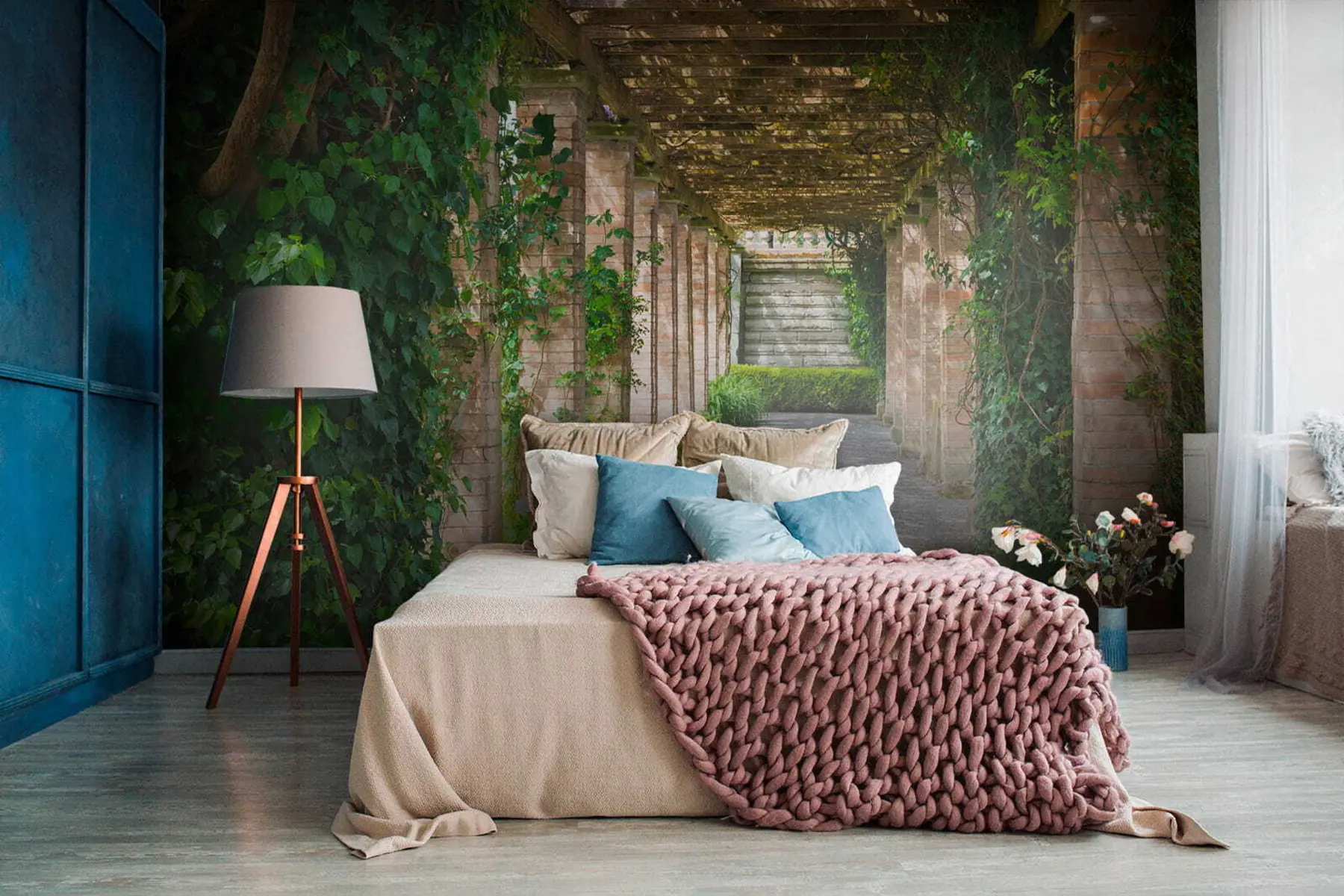 Fotobehang Italiaanse binnenplaats u53299