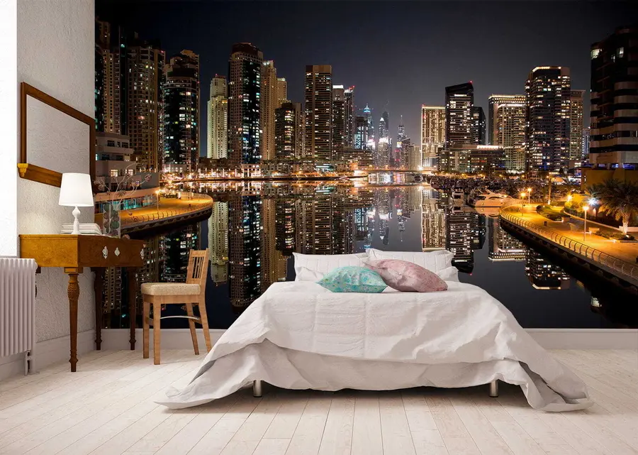 Fotobehang De sfeer van de stad u53311