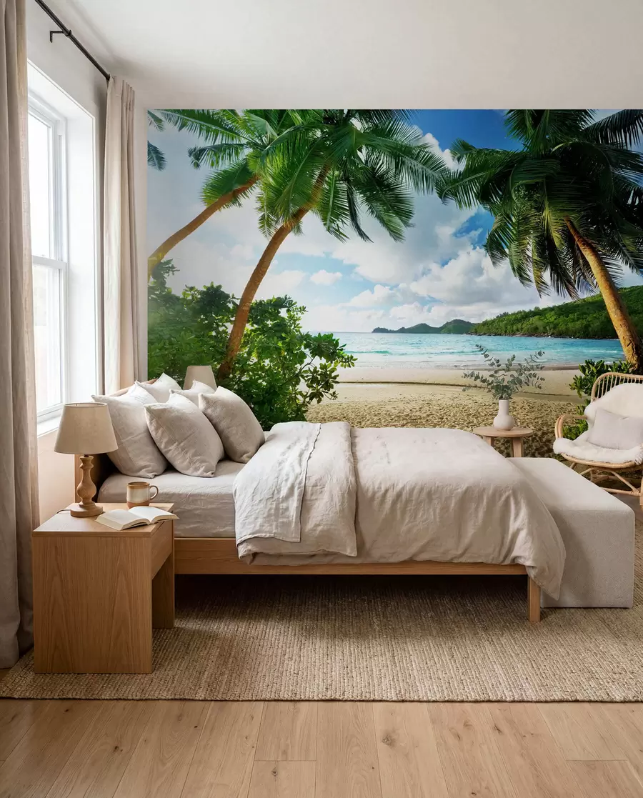 Papier peint photo Se reposer sous les palmiers u53753