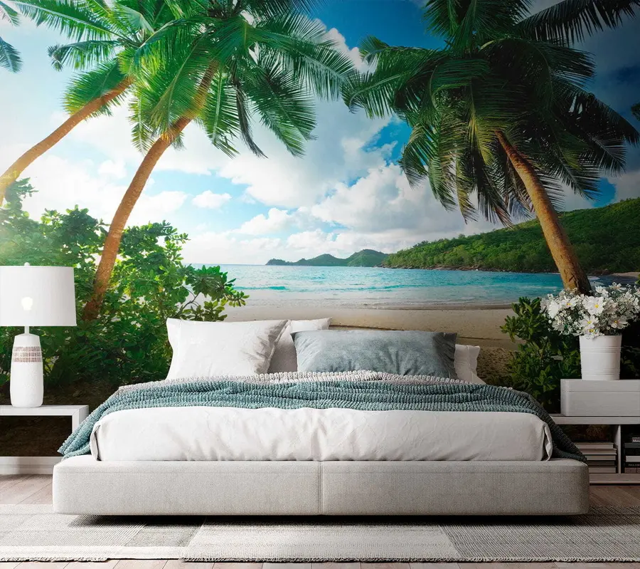 Papier peint photo Se reposer sous les palmiers u53753
