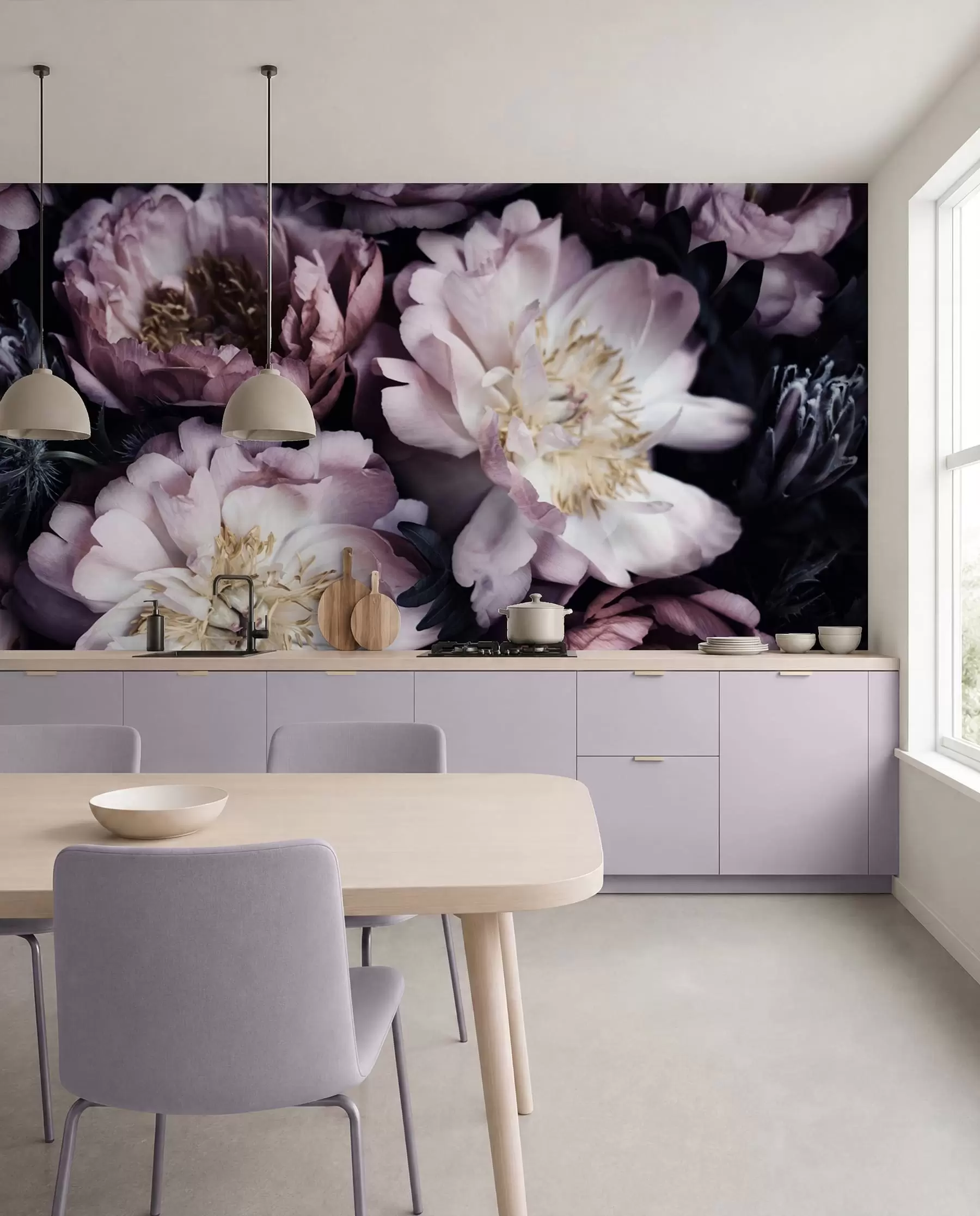 Fotobehang Pioenrozen u55074