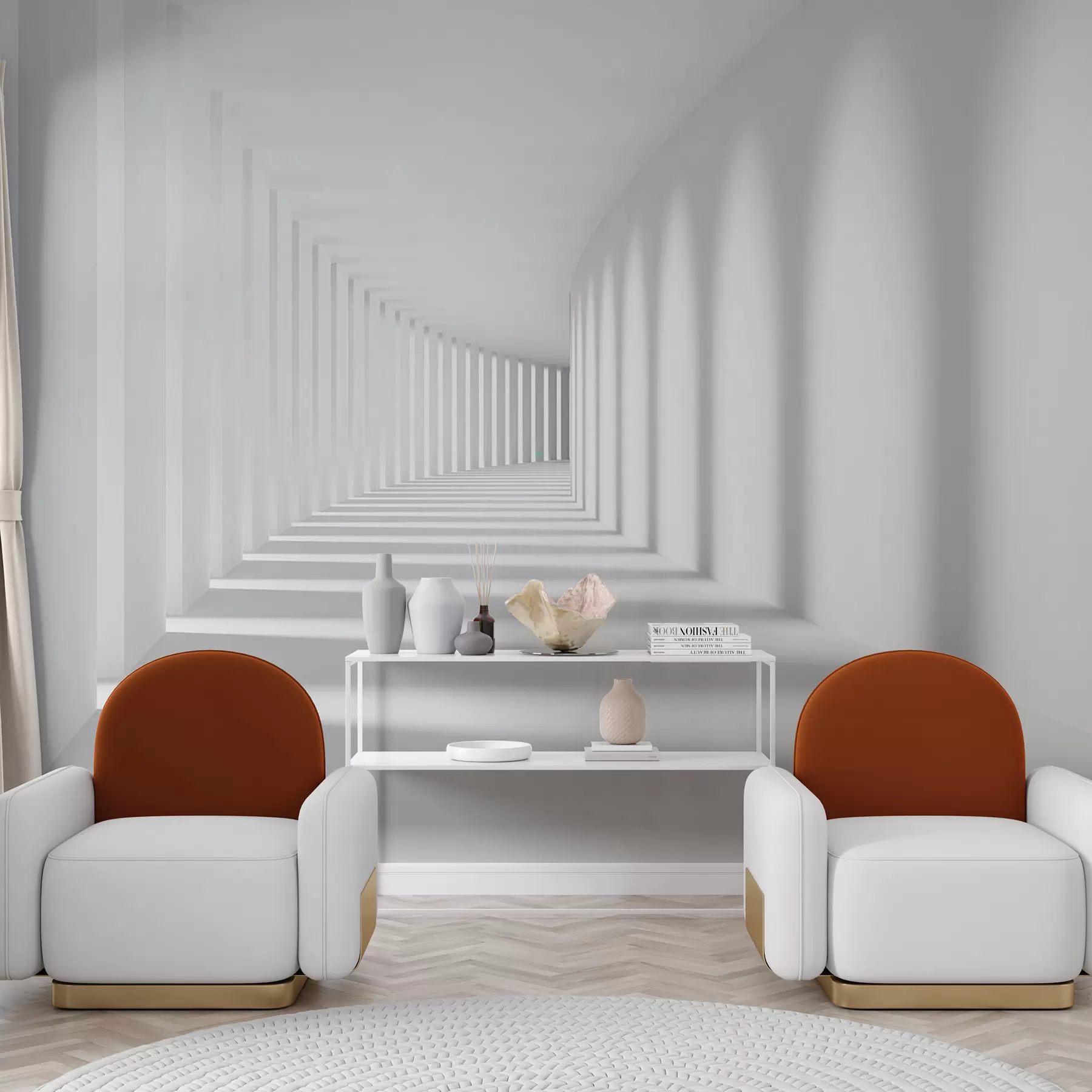  Peintures Ombres dans le tunnel u55301