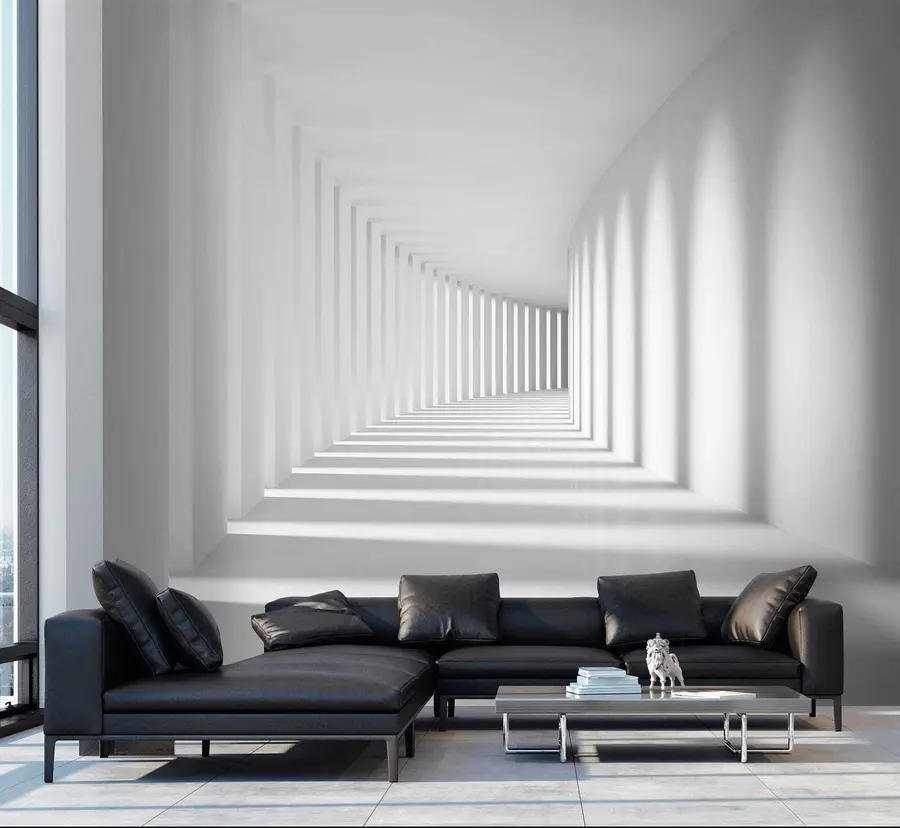 Papier peint photo Ombres dans le tunnel u55301