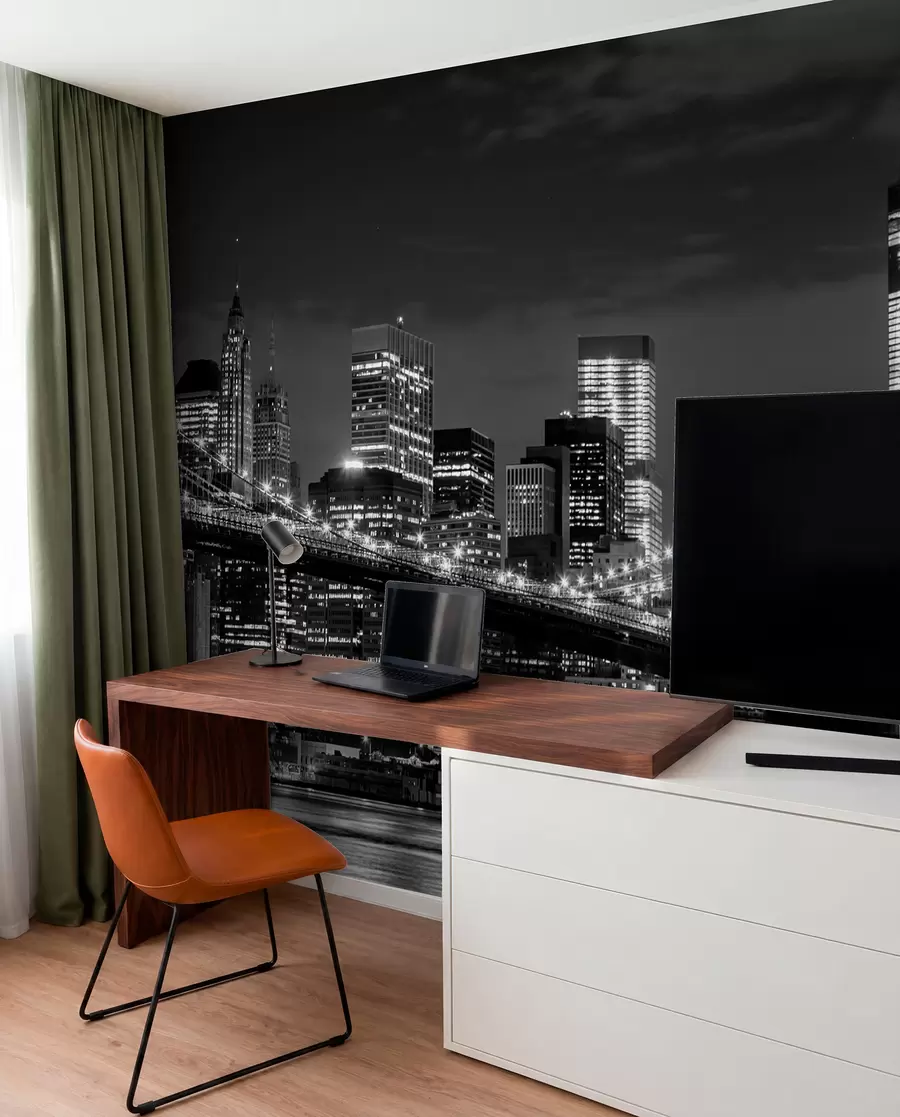 Fotobehang Nachtelijke stad u56428