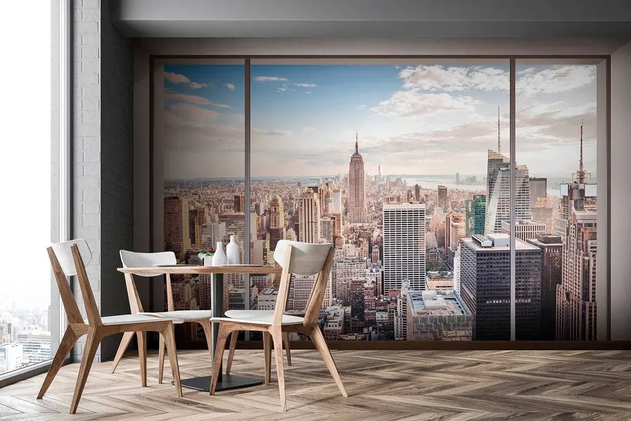 Fotobehang Uitzicht op New-York u59880