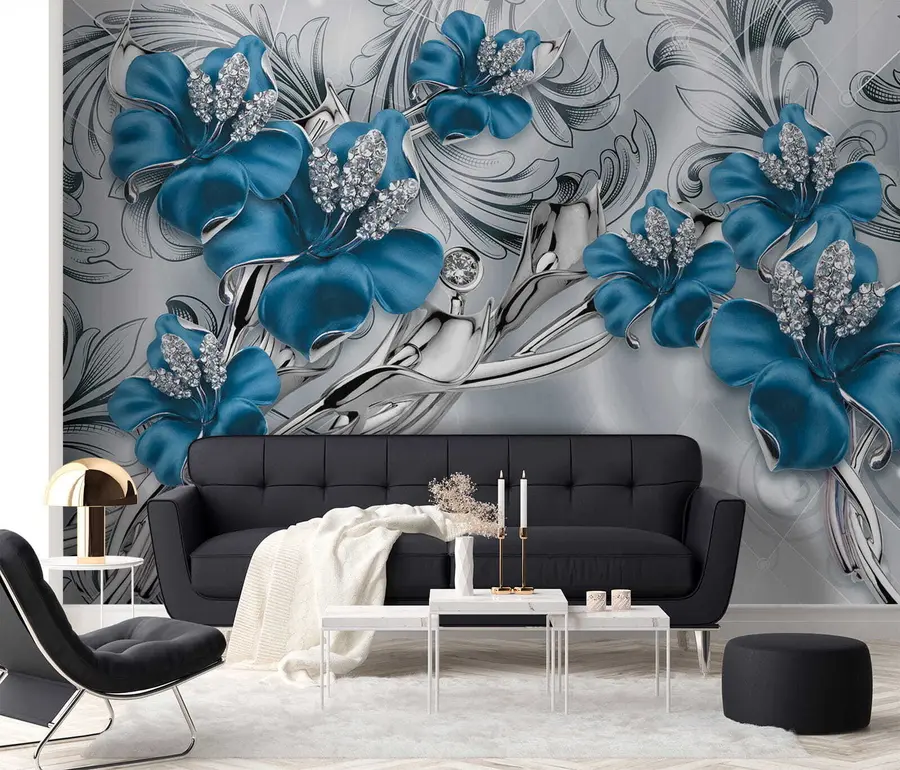 Papier peint photo Fleurs d'azur u60405