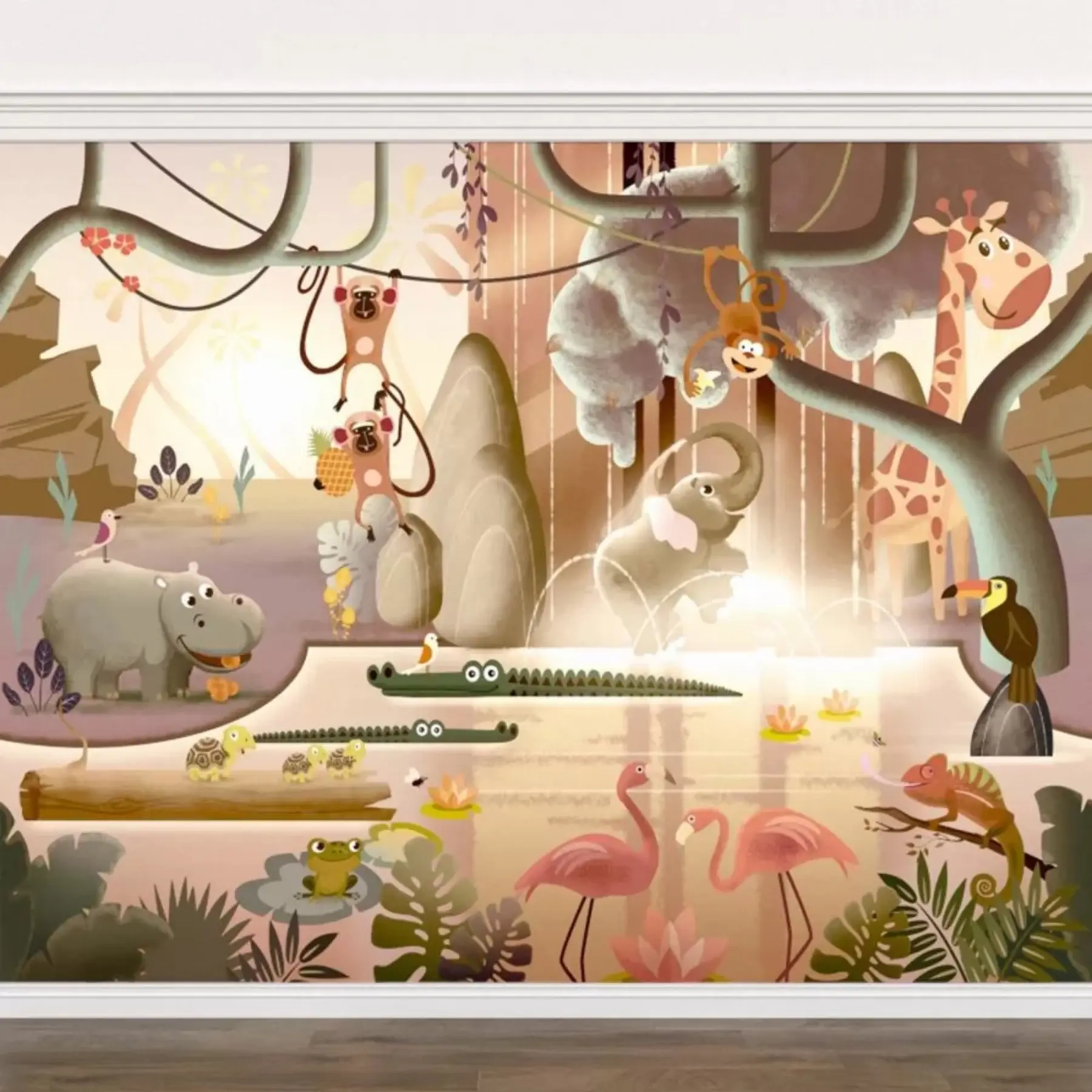 Fotobehang Grappige dieren u62122