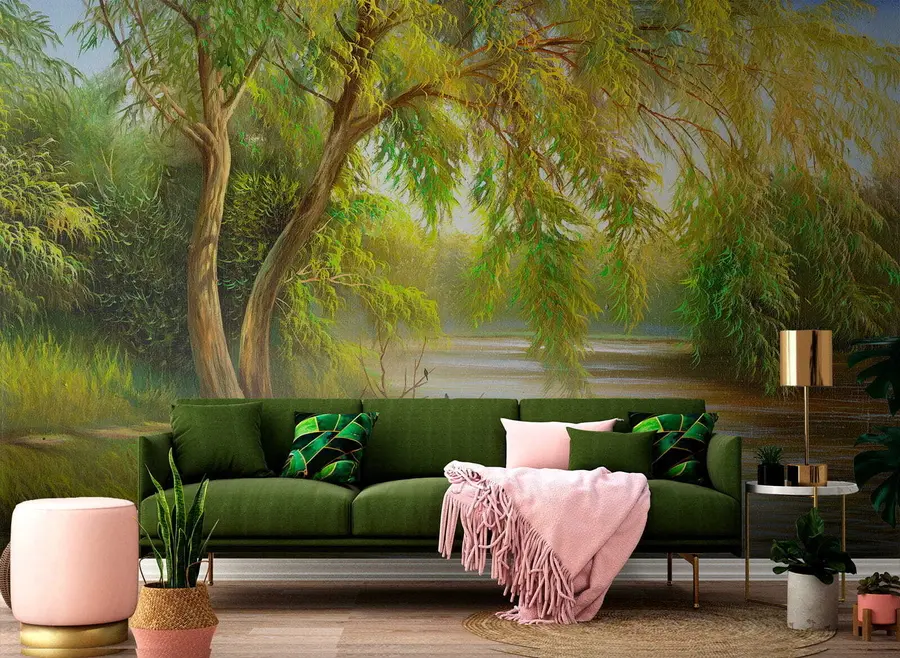 Fotobehang Wijze boom u62865