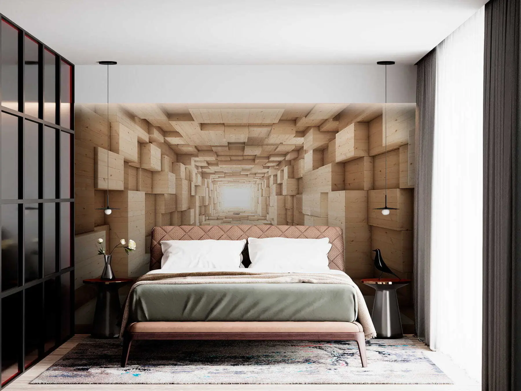 Fotobehang 3D kubussen u77811