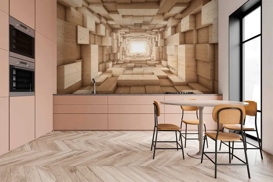 Fotobehang 3D kubussen u77811