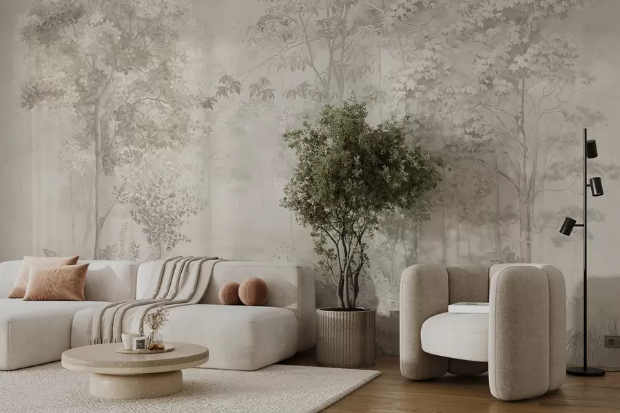 Papier peint photo Charmant bos u78448