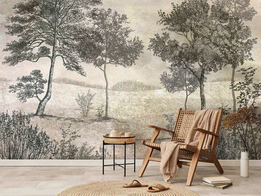 Papier peint photo Bomen vintage u80030