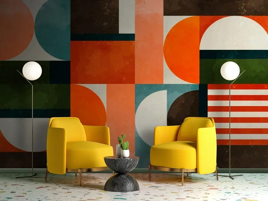 Papier peint photo Rétro déco u71427