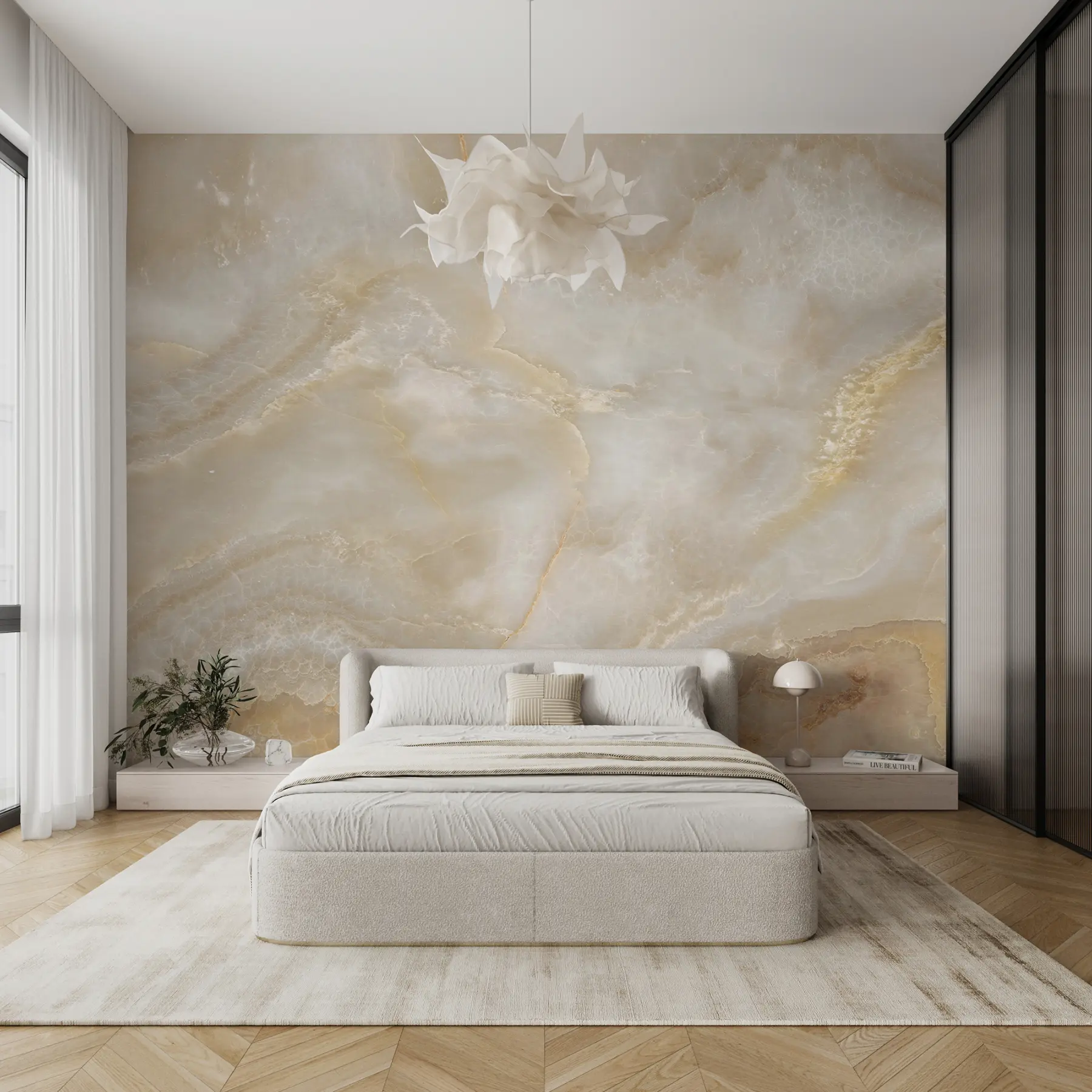 Papier peint photo Marbre beige u20722