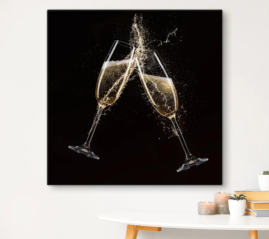  Schilderijen Proost op momenten die het waard zijn om te vieren s37040