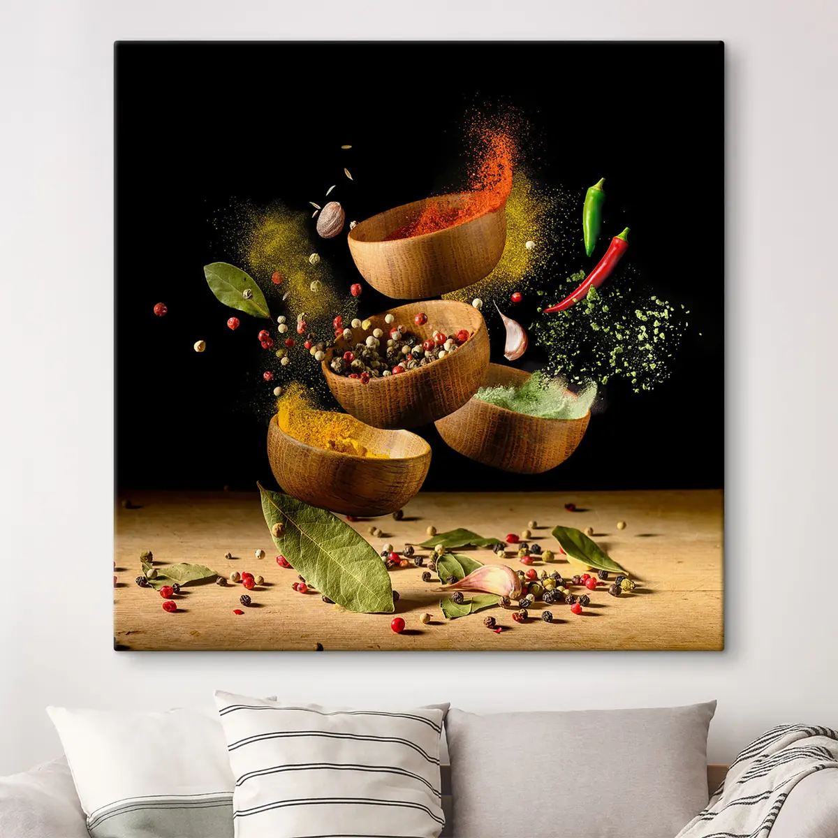  Schilderijen Kruiden dansen in de lucht s37045