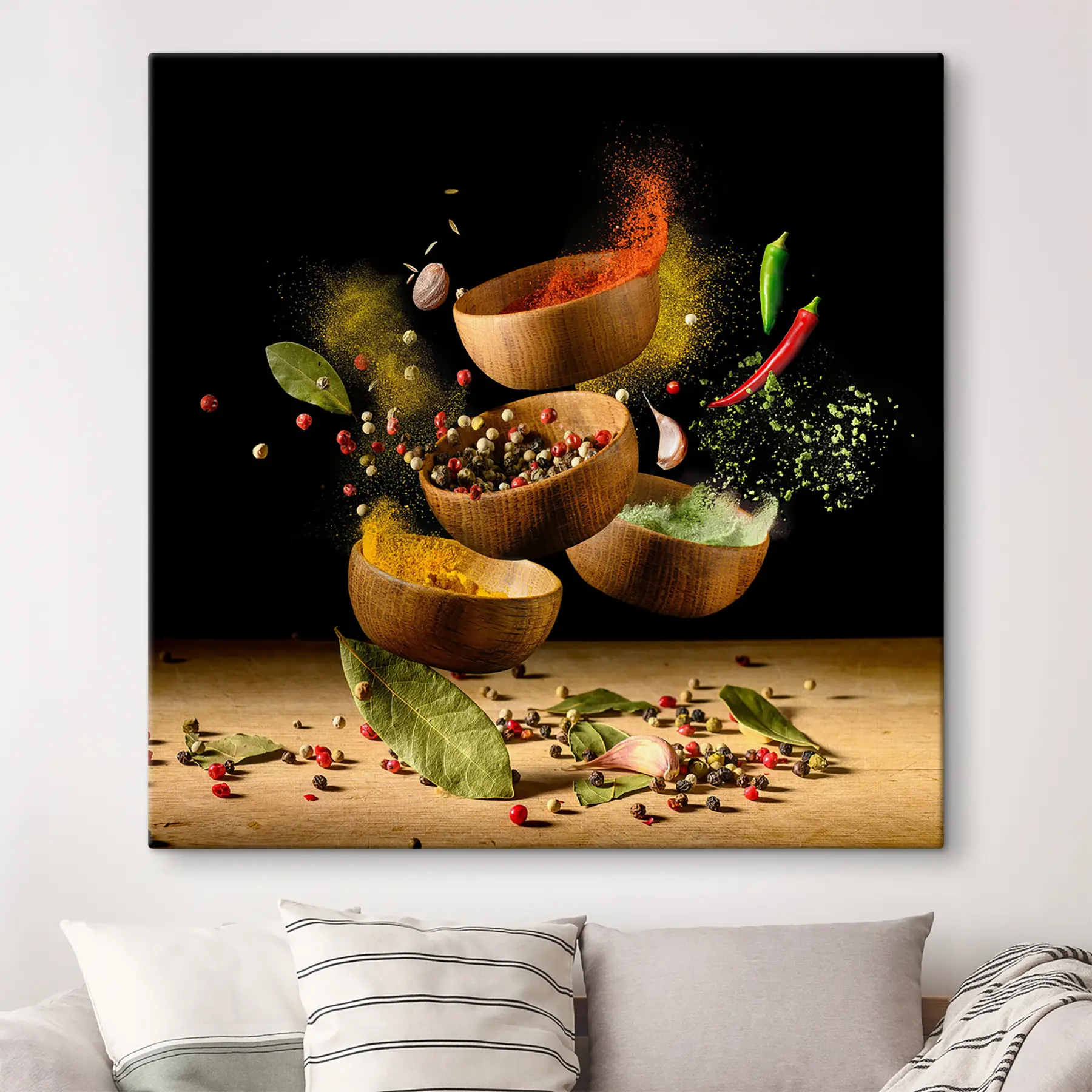  Schilderijen Kruiden dansen in de lucht s37045