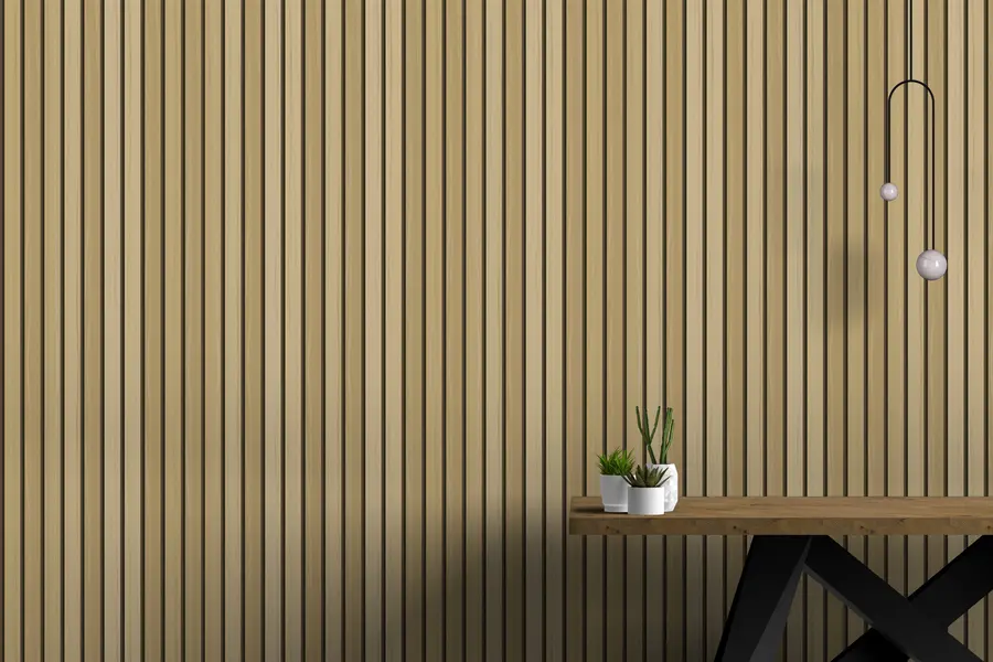 Papier peint photo Grain de bois léger texture noyer w00022