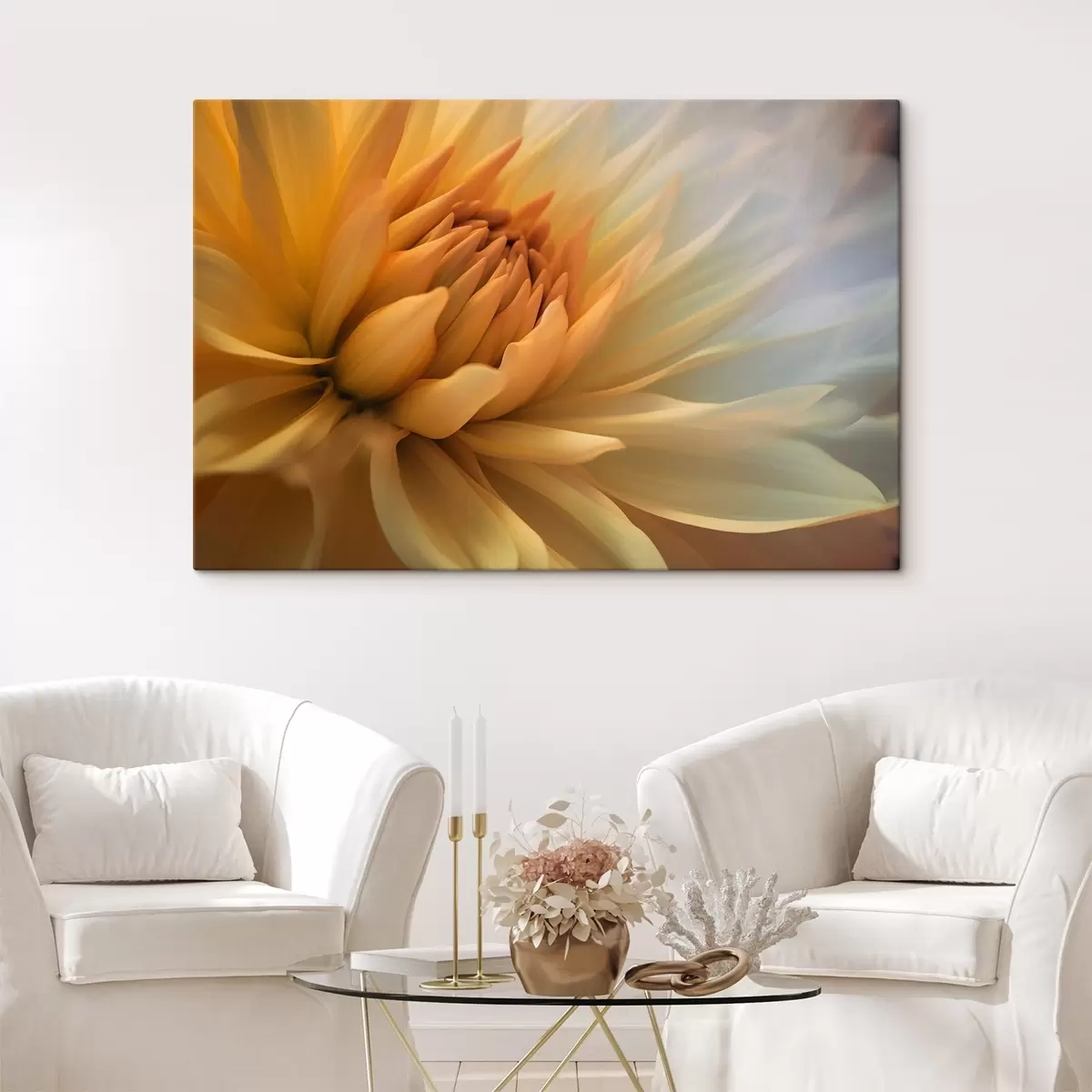  Peintures Pétales délicats aux teintes douces s37388