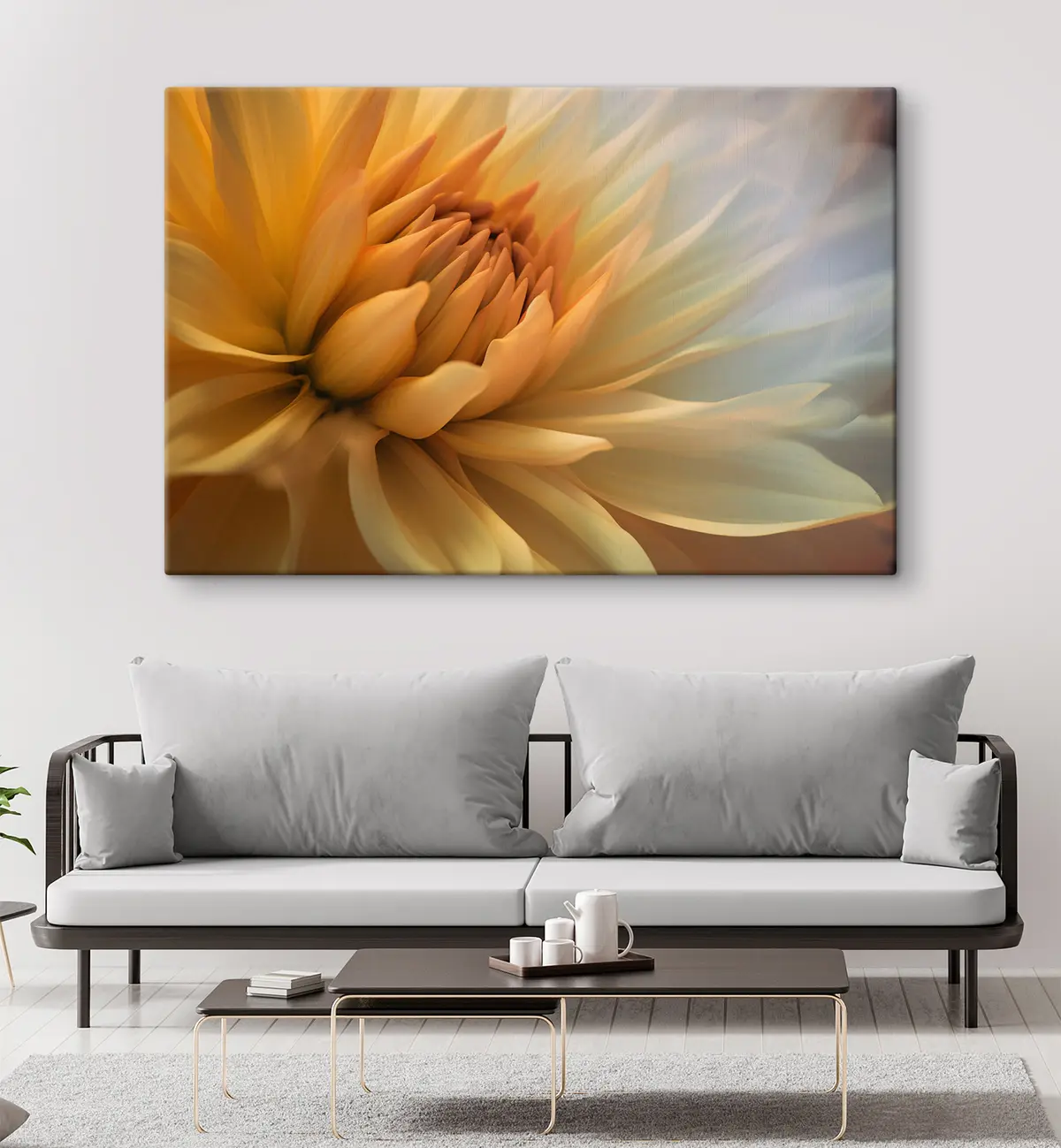  Peintures Pétales délicats aux teintes douces s37388