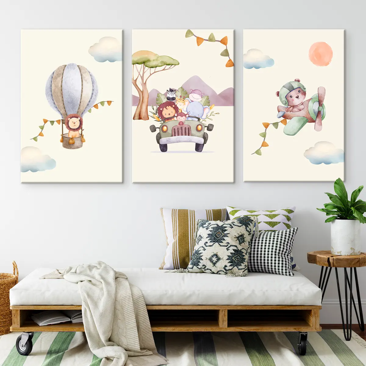  Schilderijen Avonturen door dromerige luchten en wegen m00295