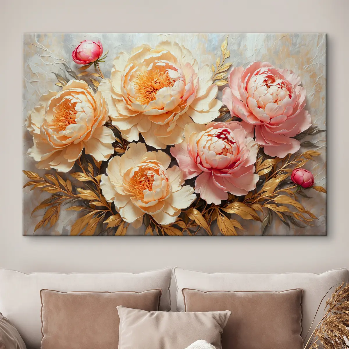  Peintures Pivoines s38065