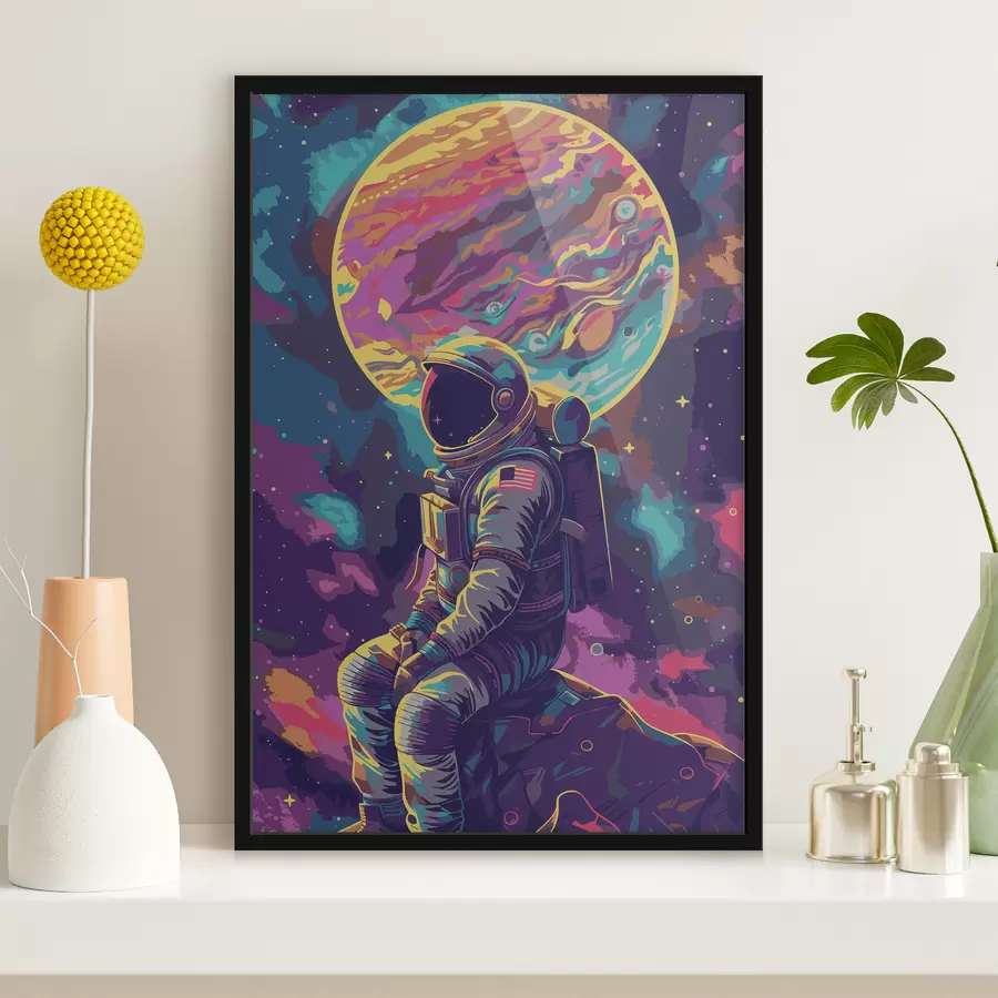 Fotobehang Opstijging naar de planeet Venus f38317