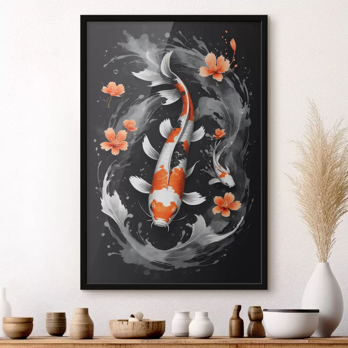 Poster Koi karper f38356