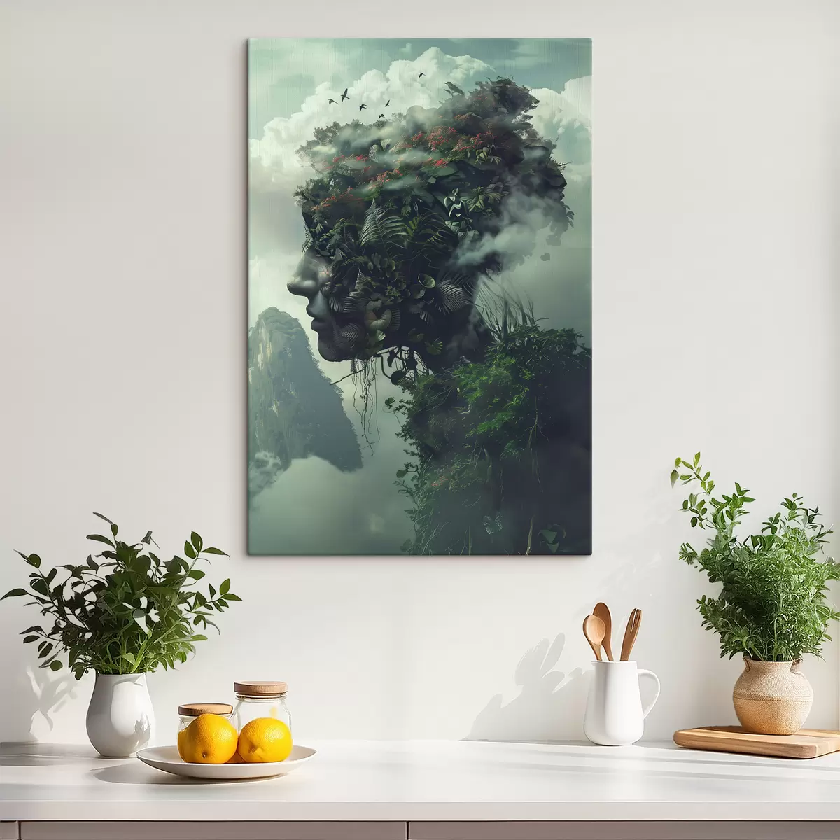  Peintures Visages en montagne s38262