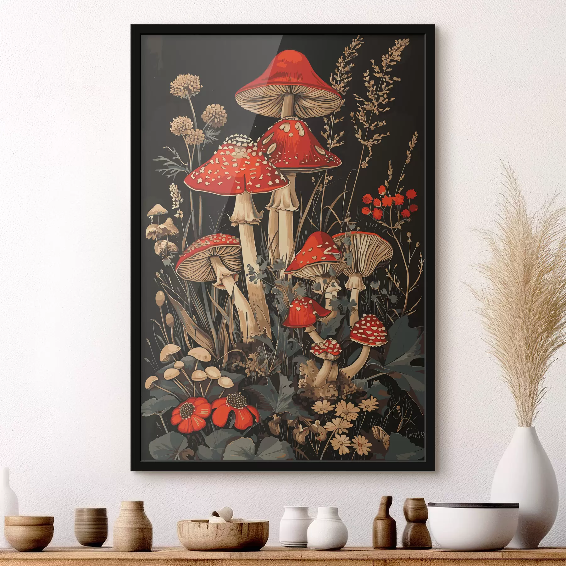  Peintures Champignons f38414