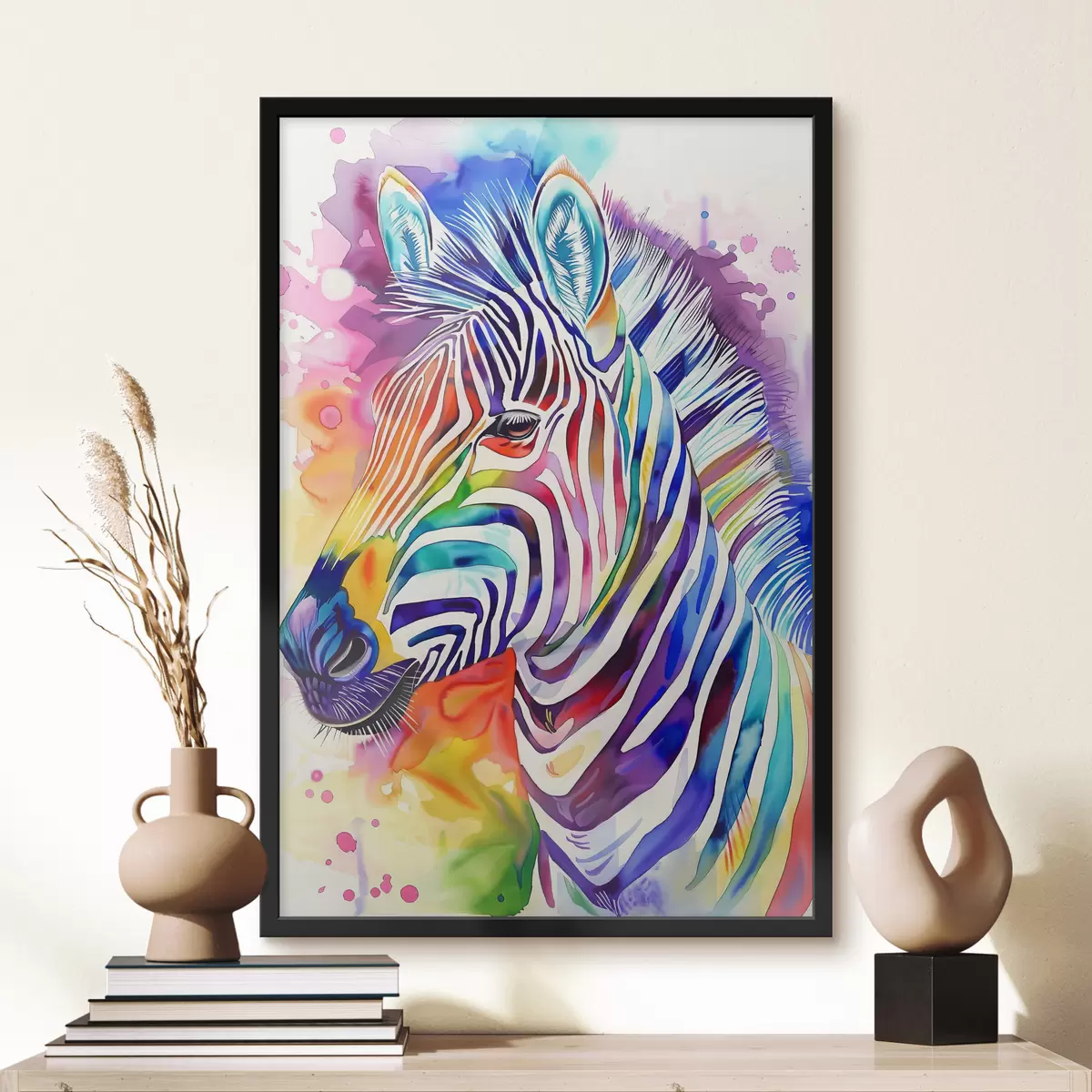 Affiche Lézard en costume f38379