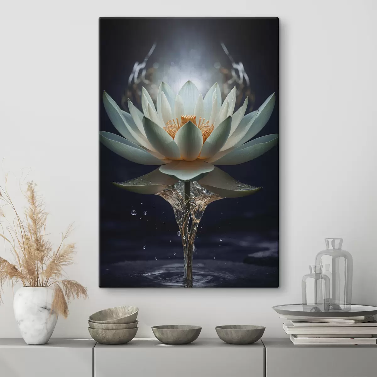  Schilderijen Groeiende lelie s38435